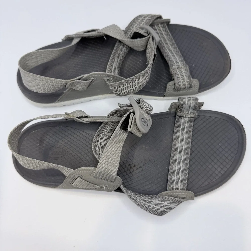 Chaco Sandals Hiking Outdoor Active Women's Size 7‎ Gray Fishing Beach Vacation